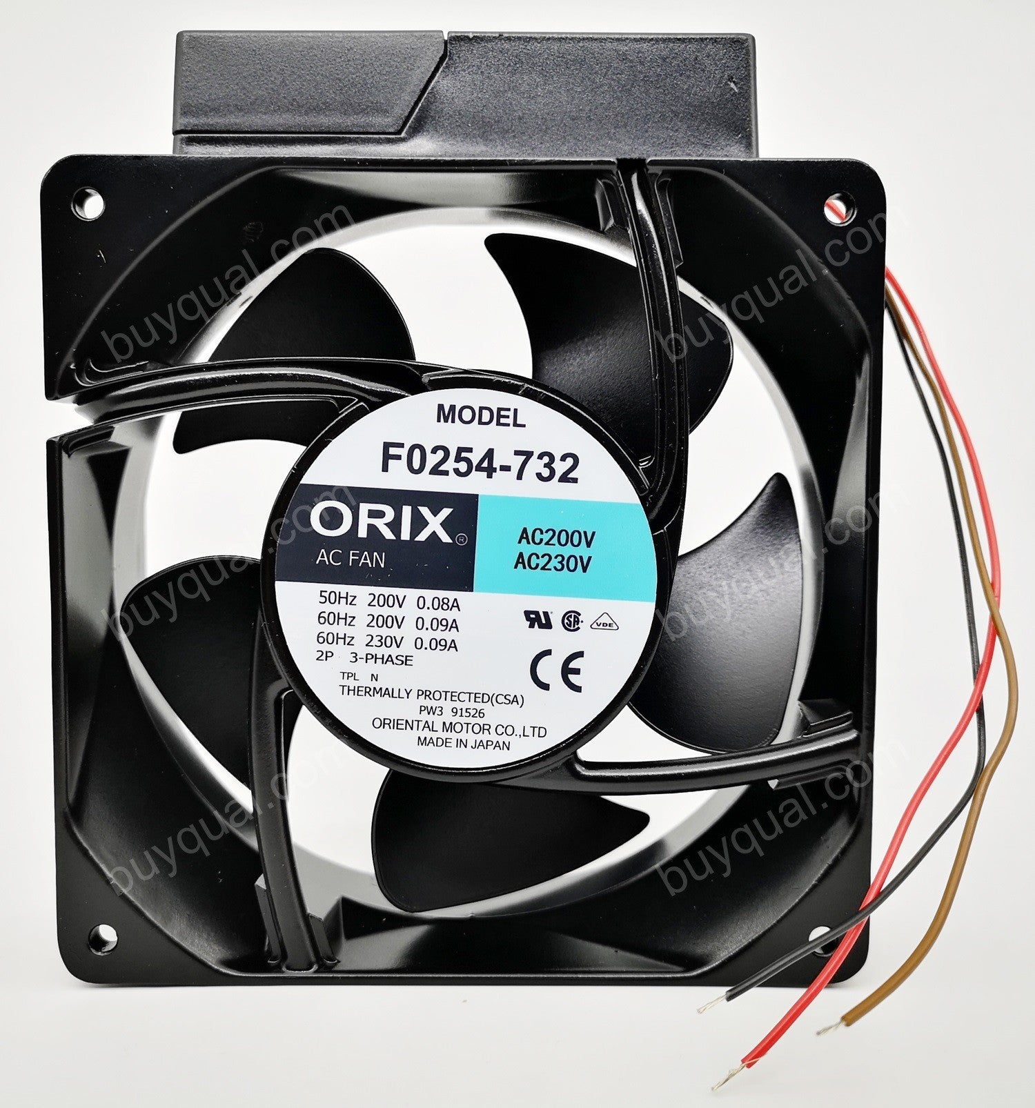 ORIX F0254-732 200/230V Cooling Fan ORIX F0254-732 200/230V Cooling Fan